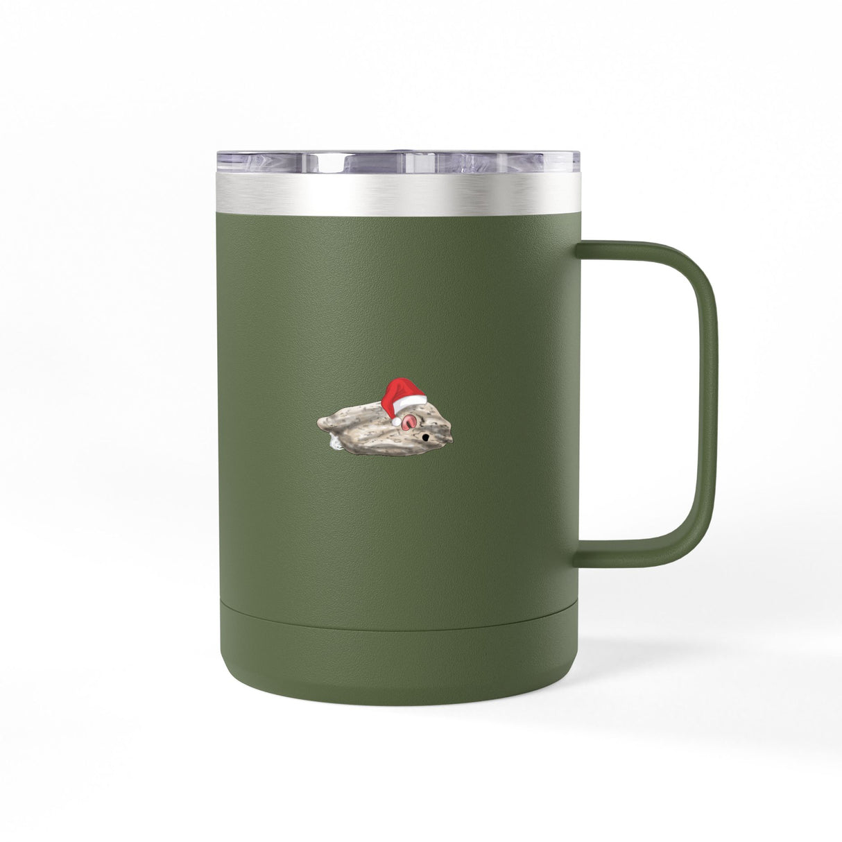 Coffee Mug Tumbler - Christmas Tree Hugger Design