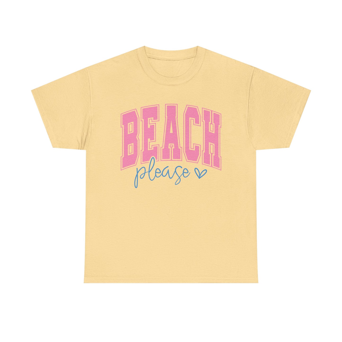 Beach Please Cotton Tee