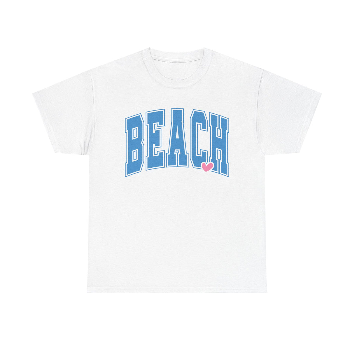 Beach Collegiate Style - Cotton Tee