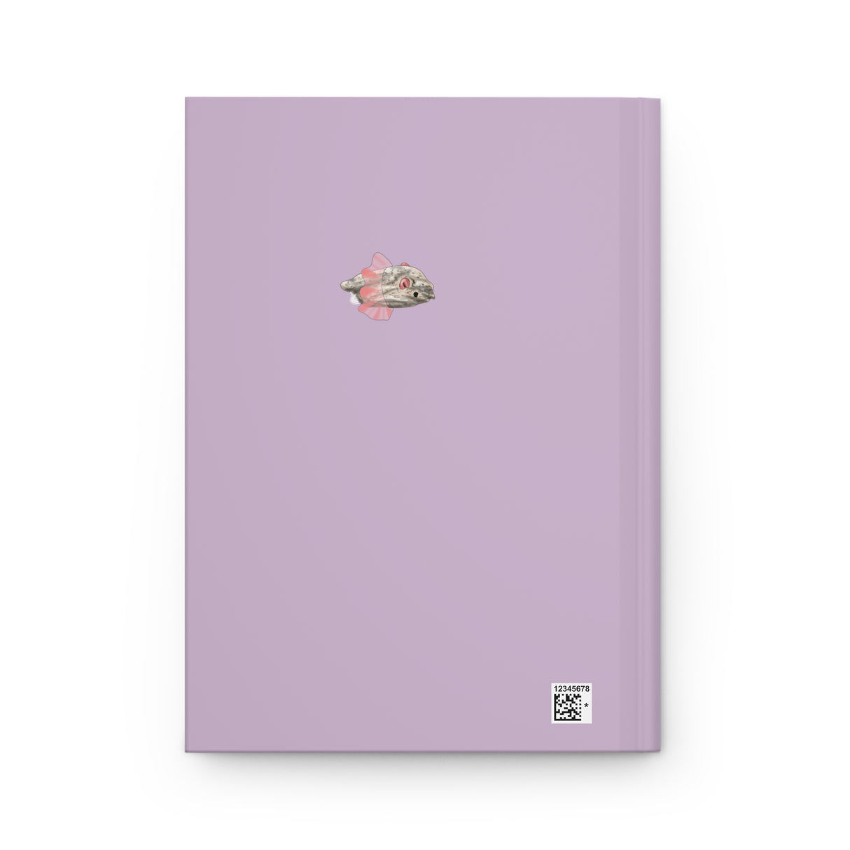 Hardcover Journal Matte - Flounder and Mouse Toy Ballet Tutus Design by Nina