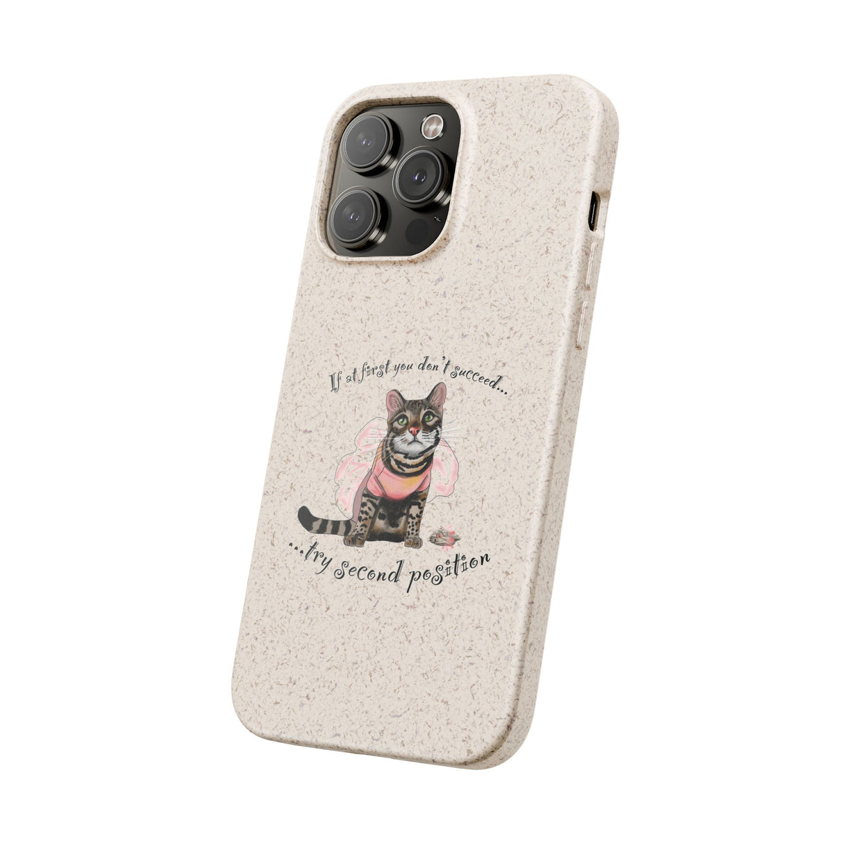 Phone Case - Flounder and Mouse Toy in Ballet Tutus Design by Nina