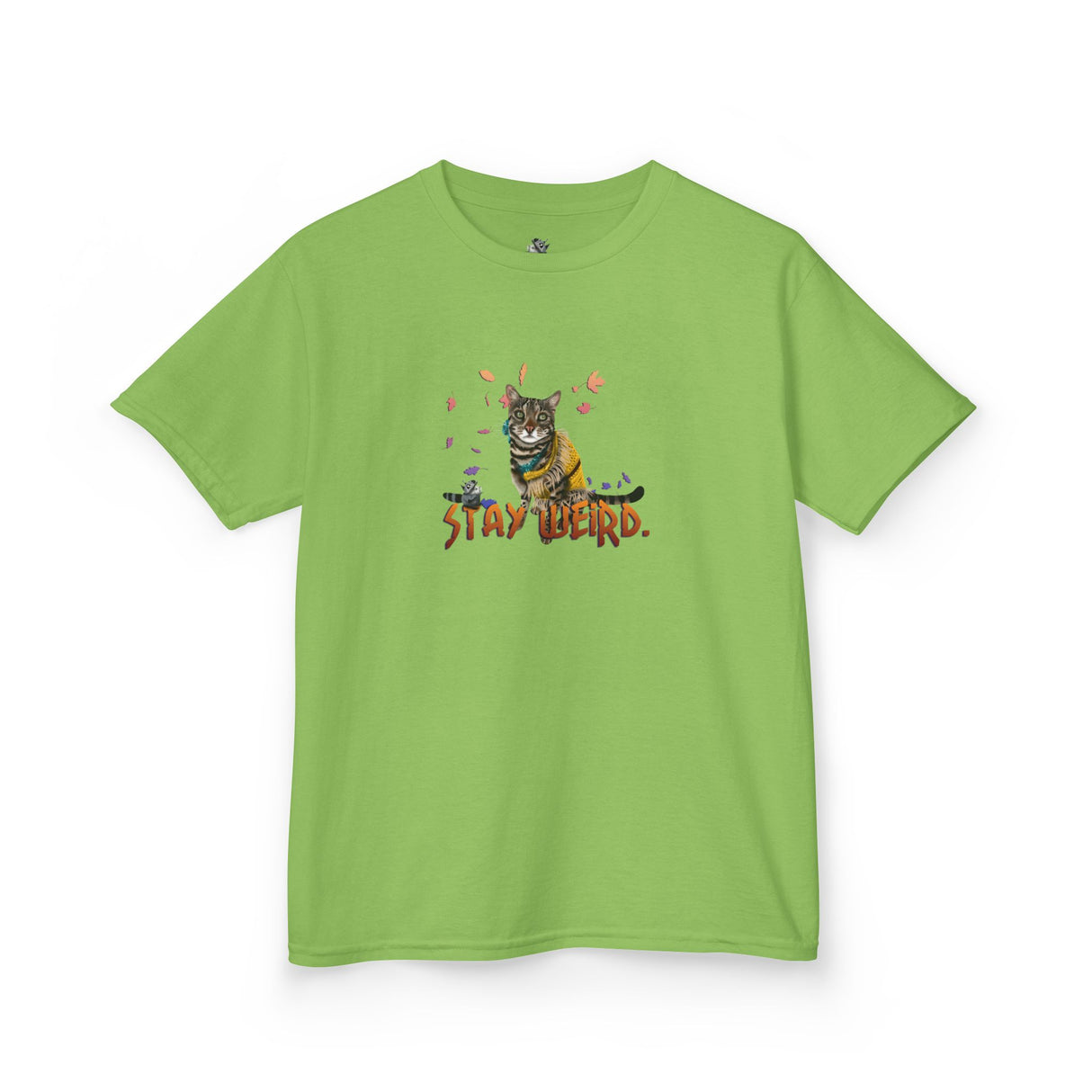 Stay Weird Flocahontas Kids T-Shirt — Hand-Drawn Character Tee