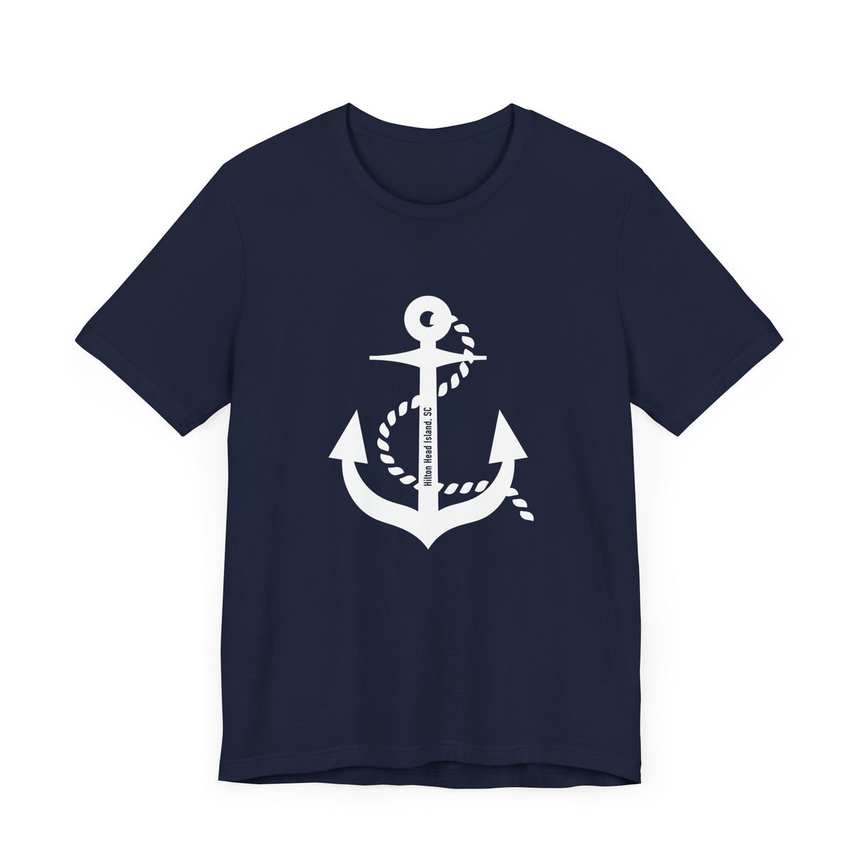 Nautical Anchor Unisex Tee - Hilton Head Island, SC