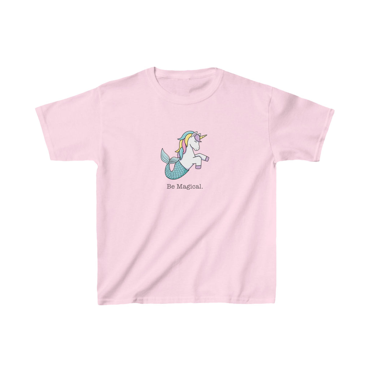 Kids Tee Magical Unicorn Mermaid Youth T-Shirt