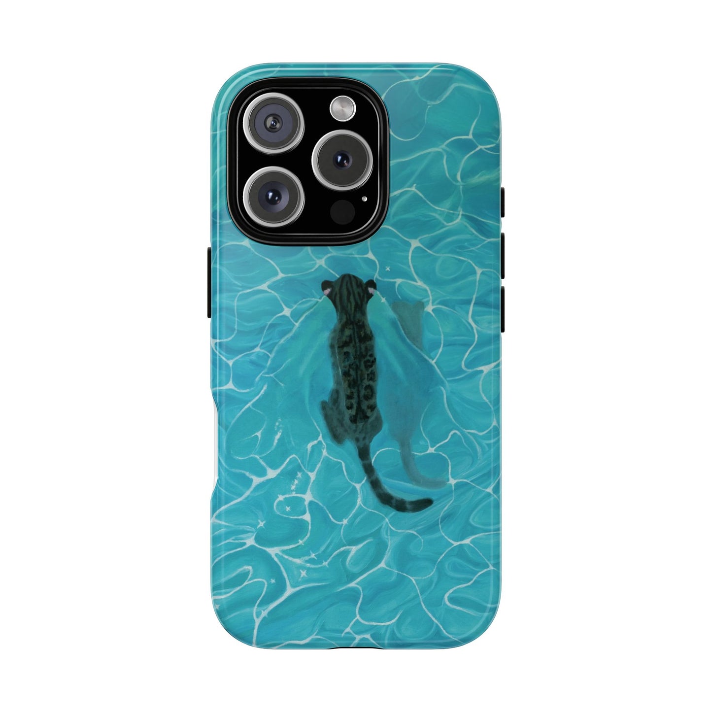 Phone Cases Purrmaid Painting featuring Flounder