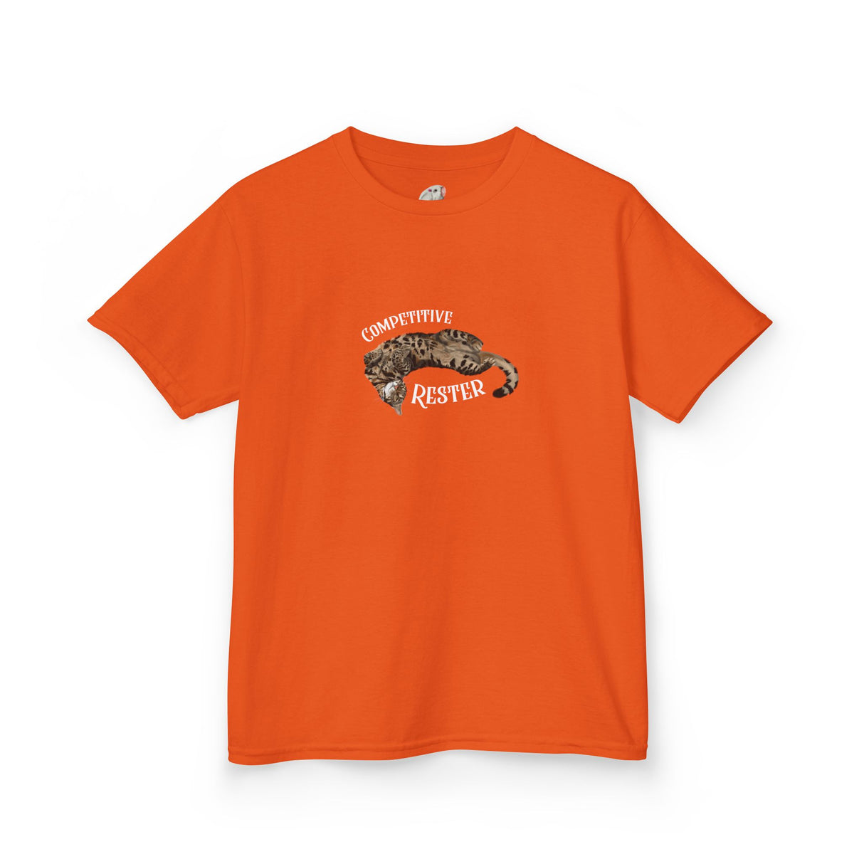 Kids 'Competitive Rester' T-Shirt — Flounder Funny Resting Pose Tee