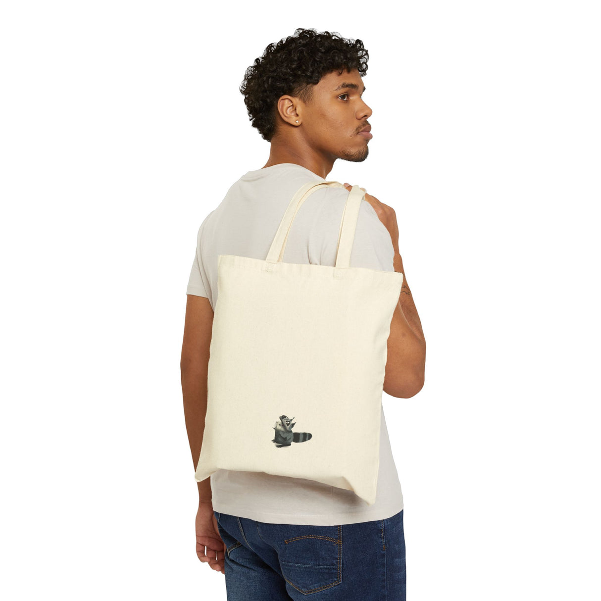 Stay Weird Flocahontas Tote Bag — Hand-Drawn Character Canvas Tote