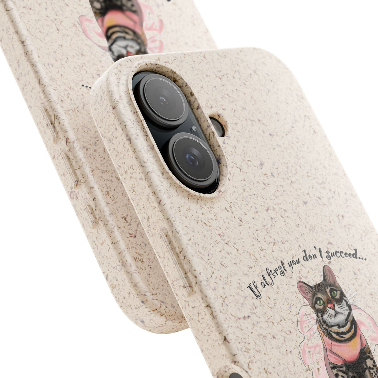 Phone Case - Flounder and Mouse Toy in Ballet Tutus Design by Nina