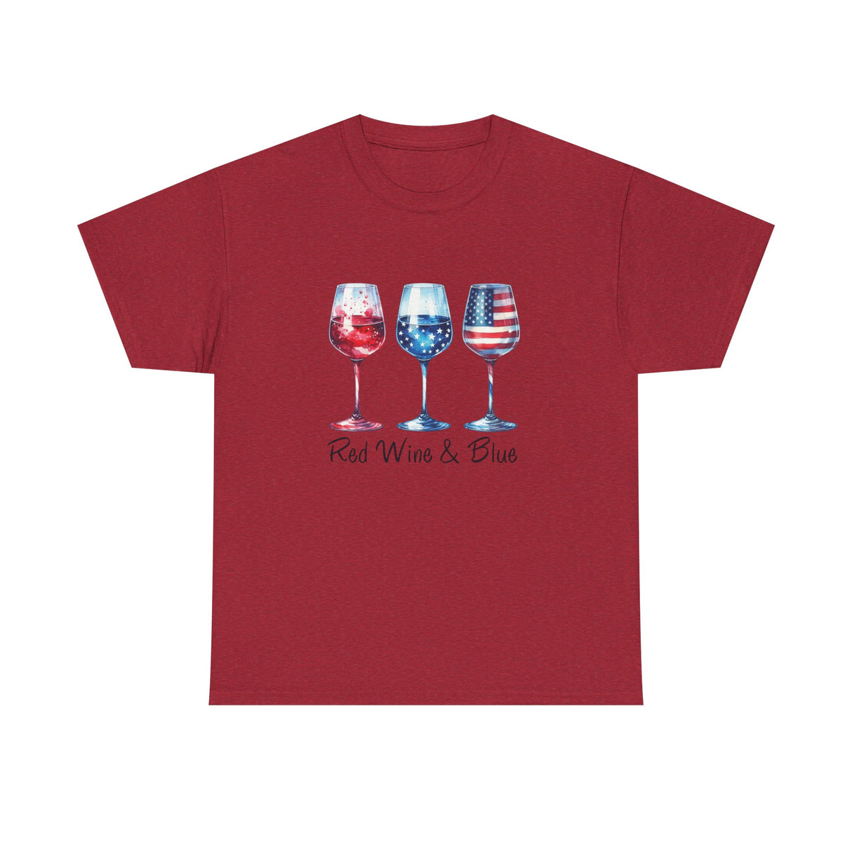 Red Wine & Blue - Cotton Tee