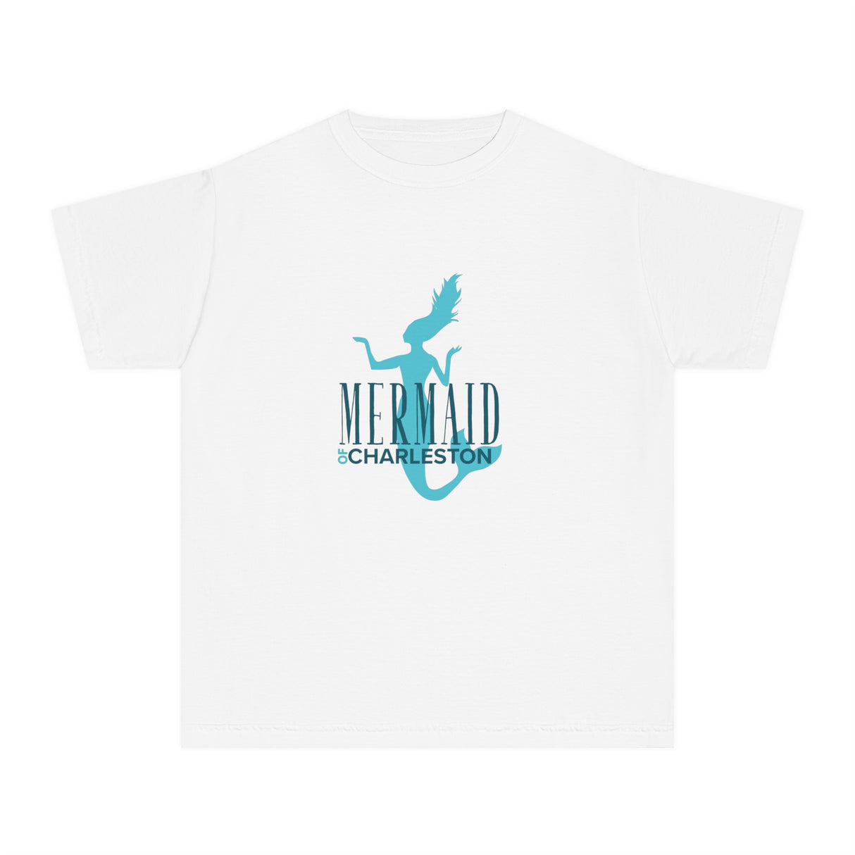 Mermaid of Charleston Youth Comfort Colors Shirt - Soft Cotton Tee