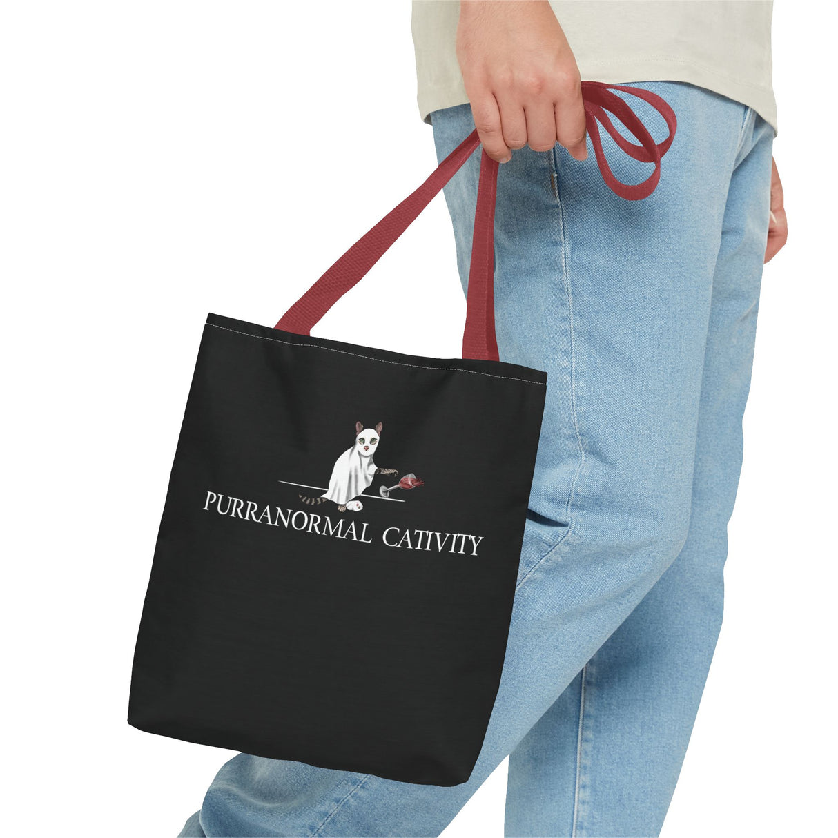 Tote Bag - Purranormal Cativity Design by Nina