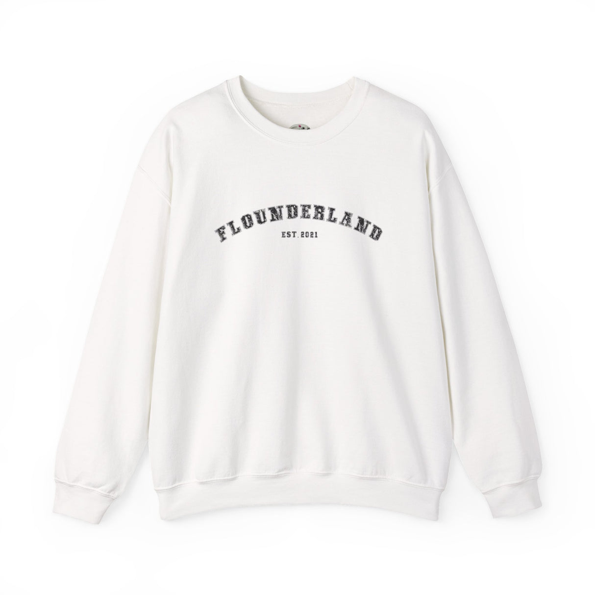 FlounderLand Collegiate Crewneck Sweatshirt — "EST. 2021"