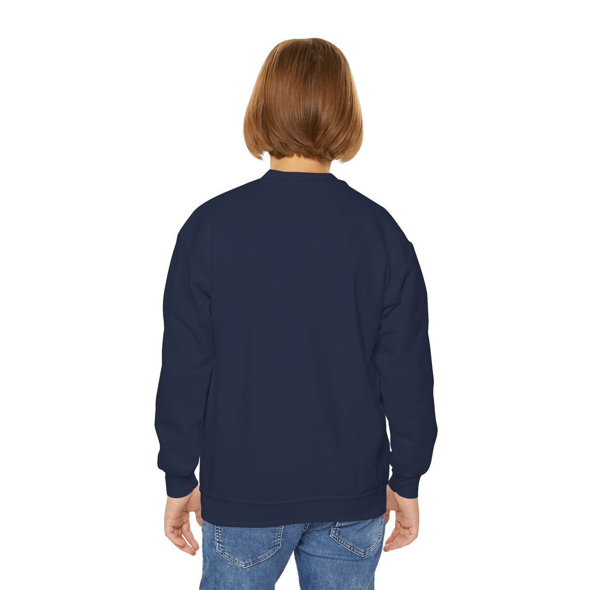 Tricks for Treats Youth Crewneck Sweatshirt — Flounder in Halloween Bravery Tutu Ballet Design
