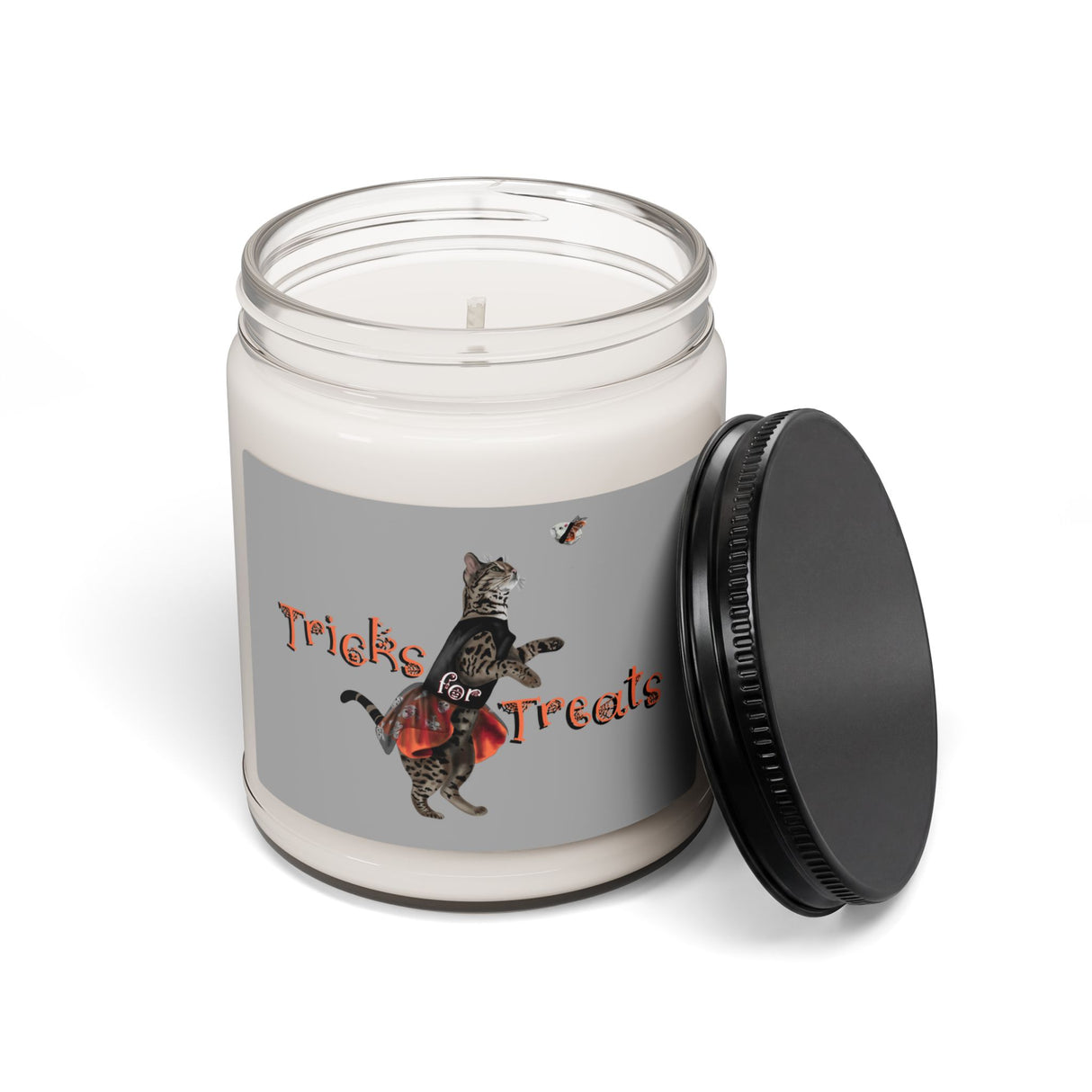 Halloween 'Tricks for Treats' Soy Candle — Flounder Ballet Tutu 9oz