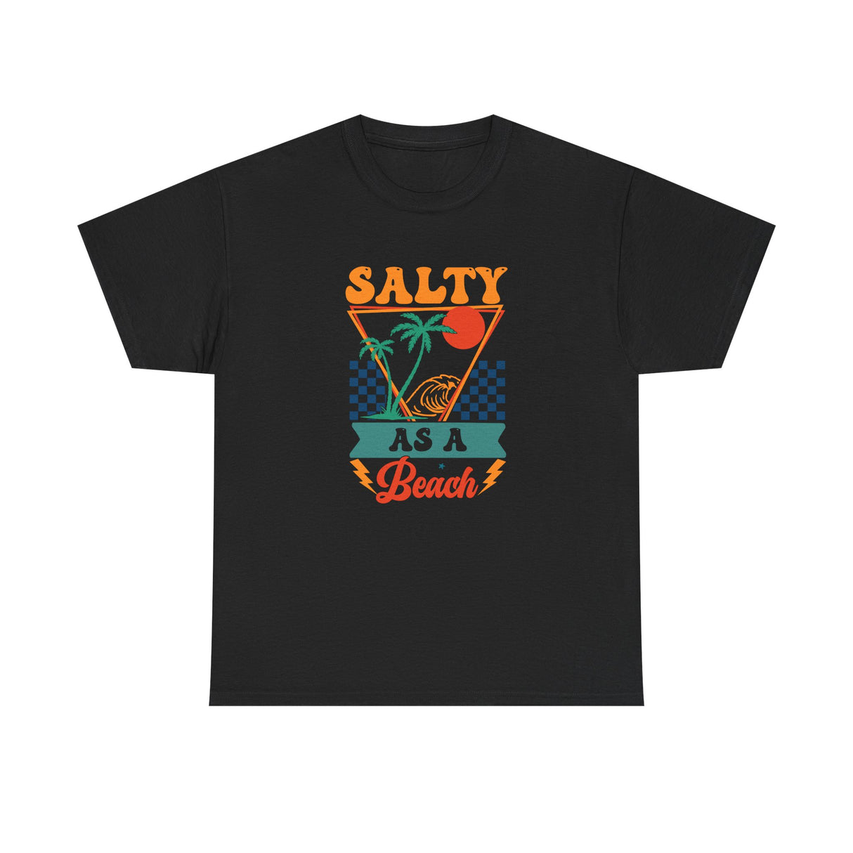 Salty As a Beach Unisex Cotton Tee