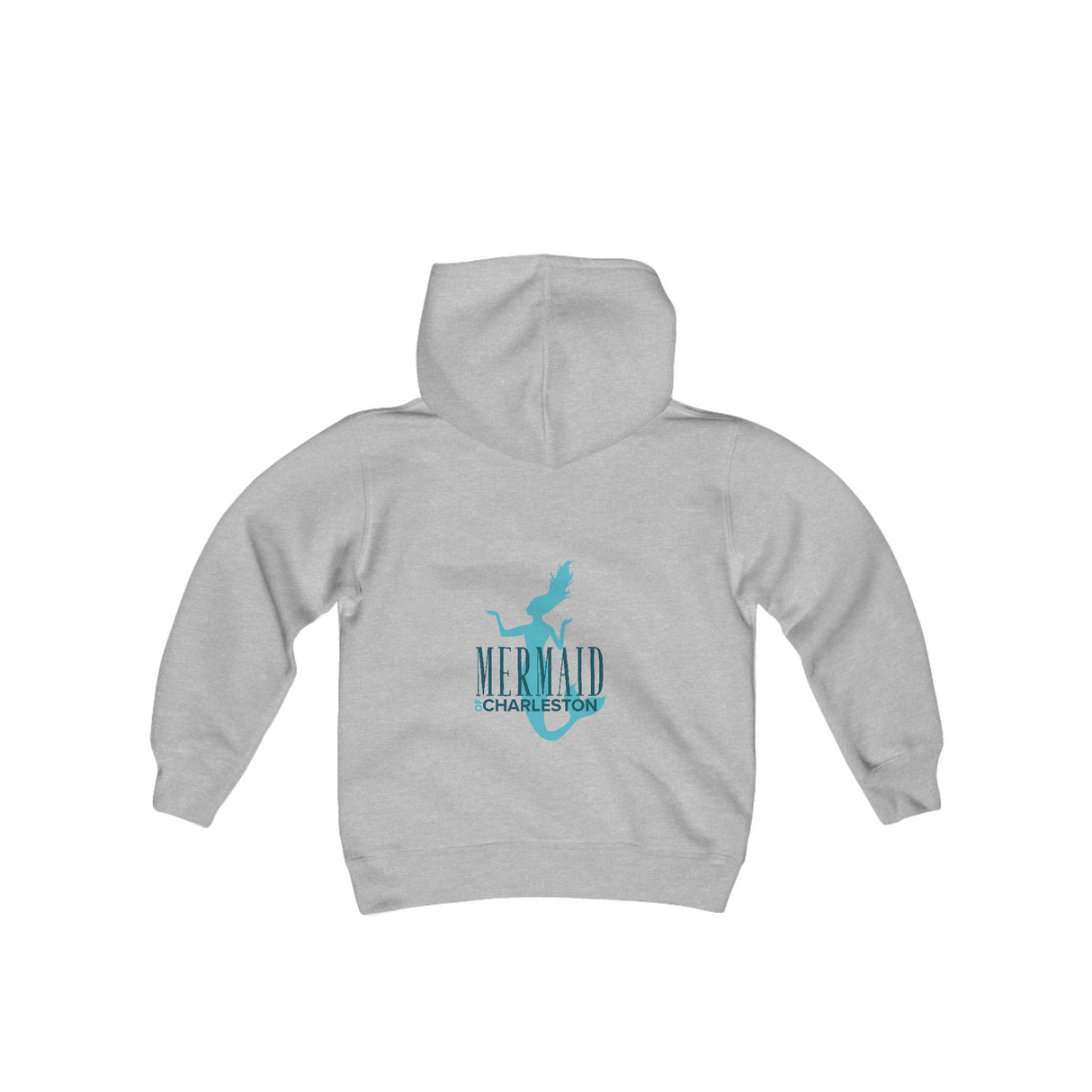 Youth Mermaid of Charleston Hooded Sweatshirt - Soft Fleece Hoodie
