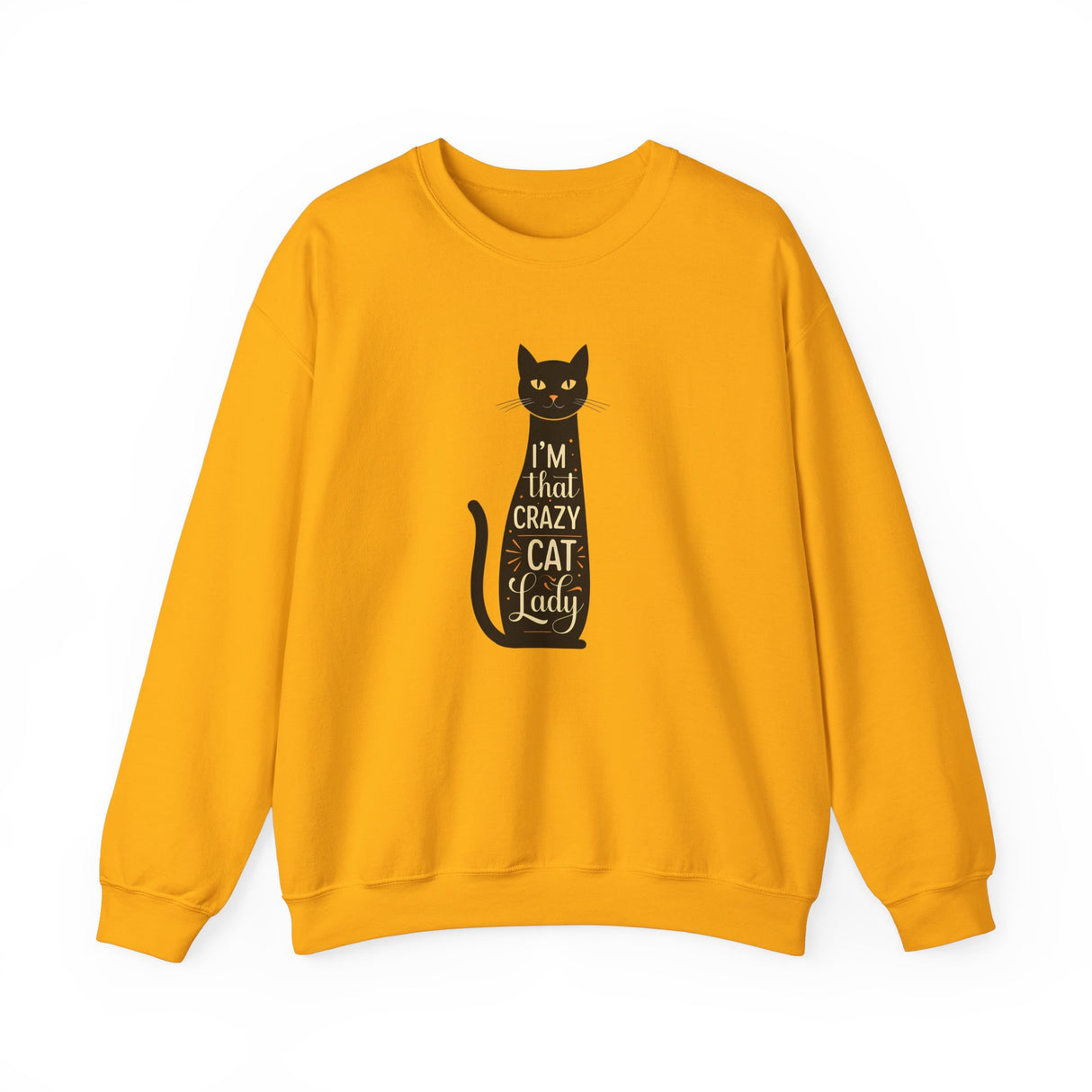 Funny Cat Lady Sweatshirt - Adult