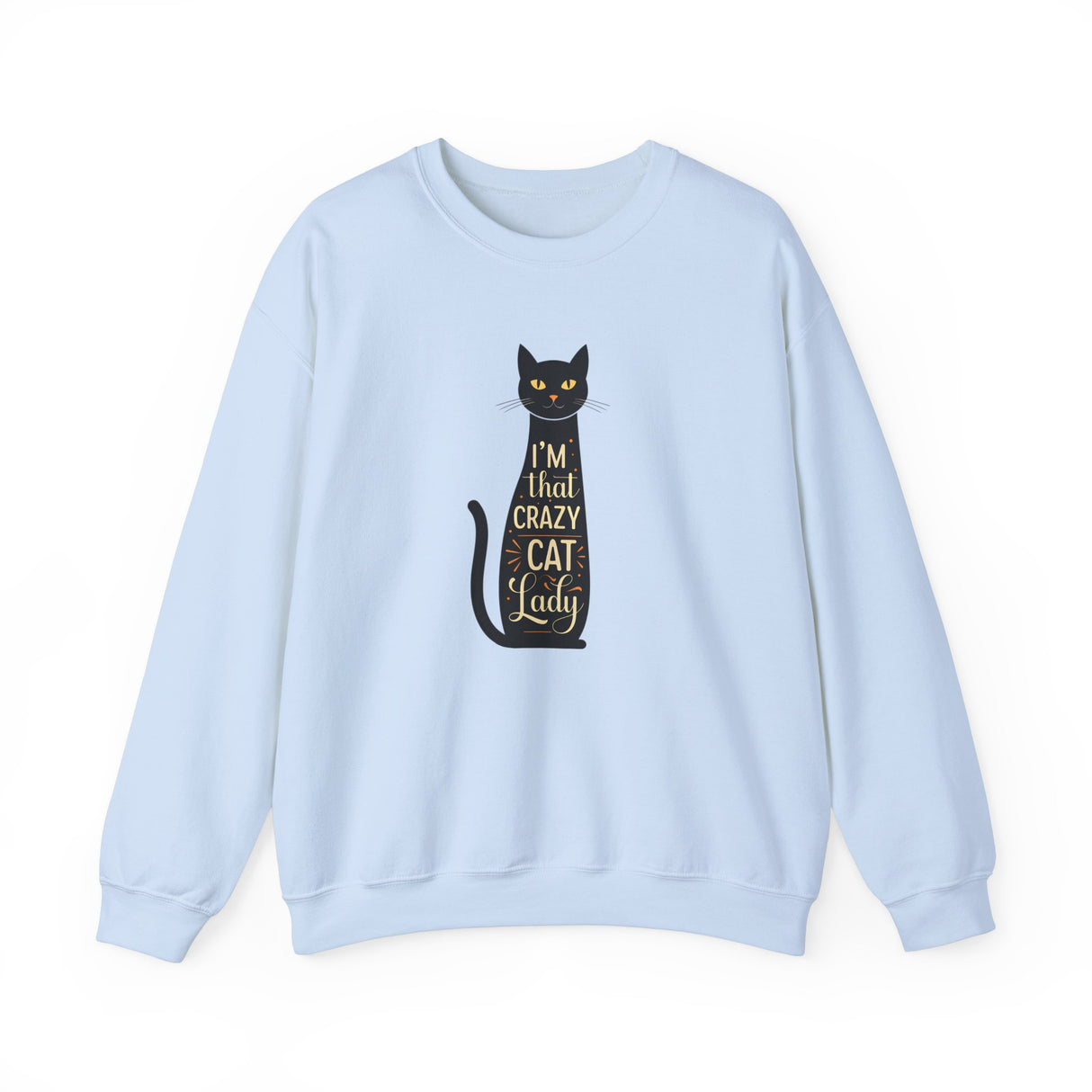 Funny Cat Lady Sweatshirt - Adult