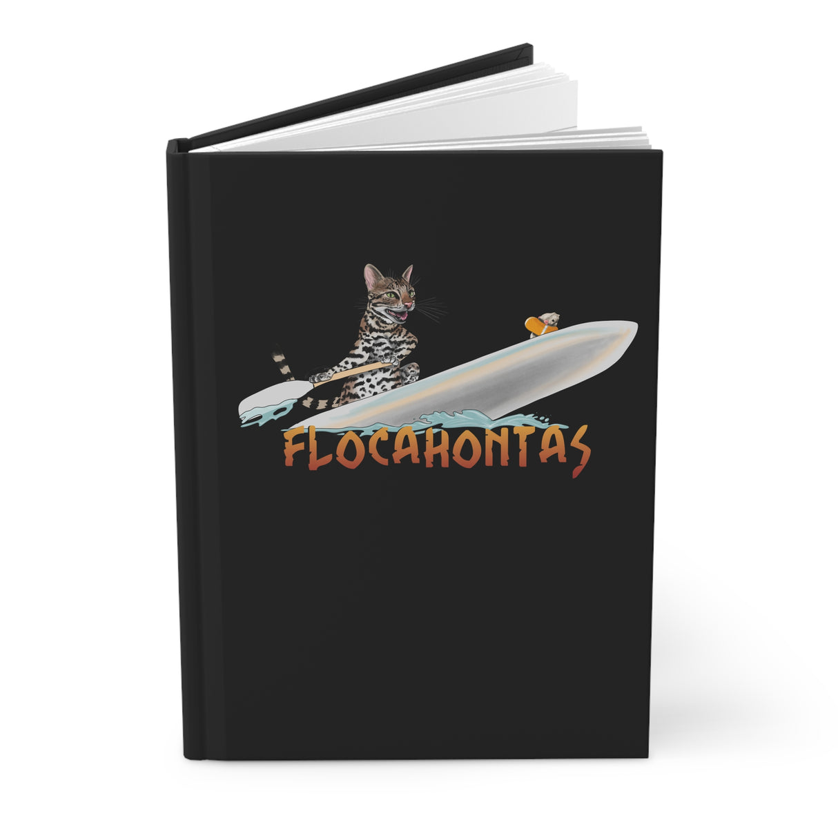 Black Journal: Flocahontas featuring Flounder the Purrmaid and Mouse Toy