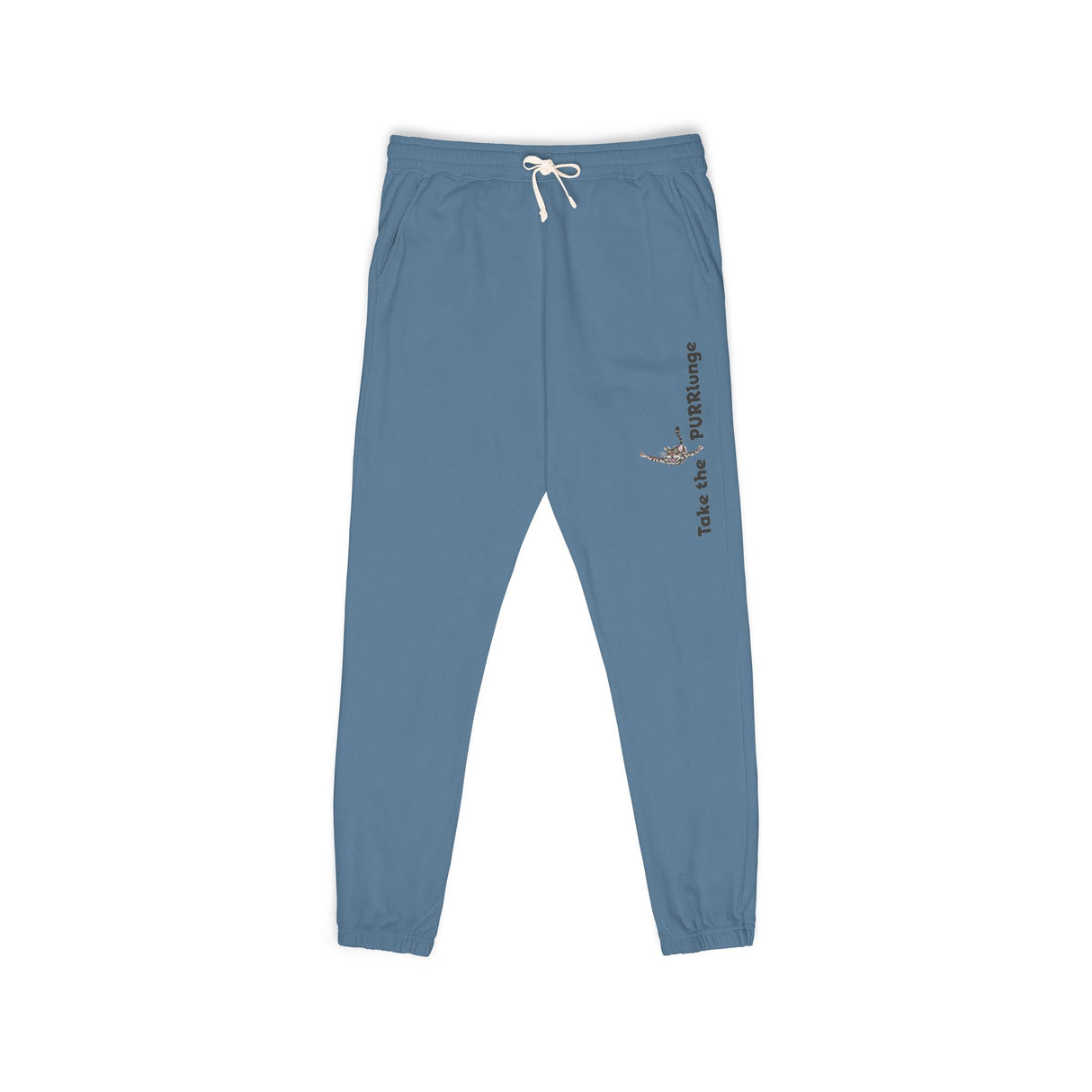 Purrmaid Unisex Sweatpants - Take the Purrlunge Design by Nina