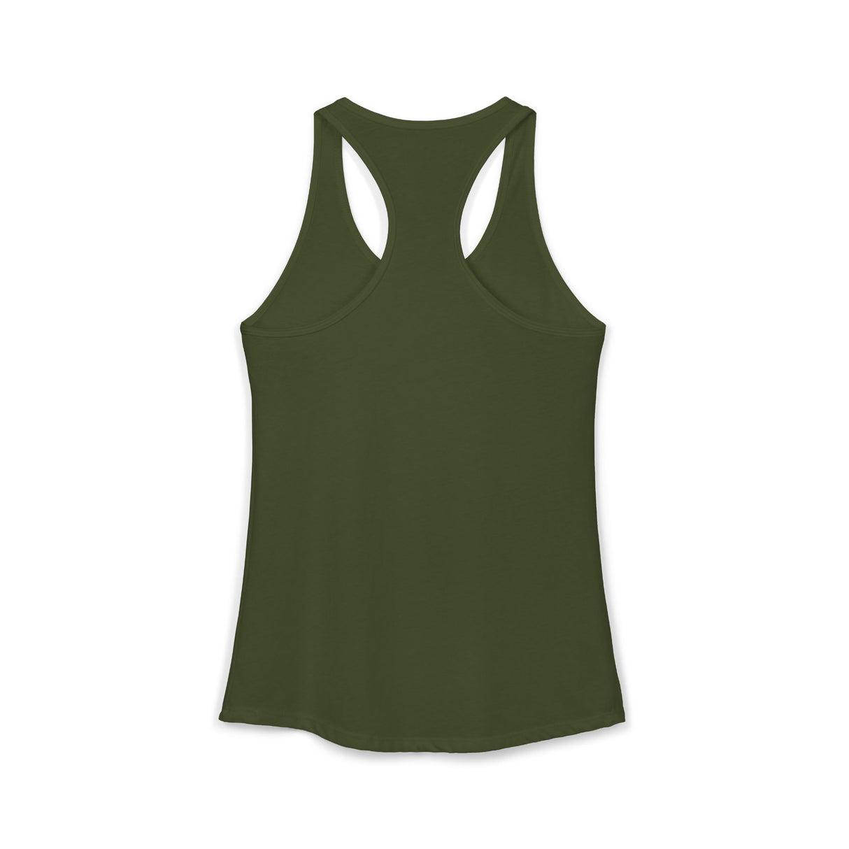 Women's Racerback Tank — "Paint With All the Colors of the Wind" Flounder the Purrcasso Art Tank