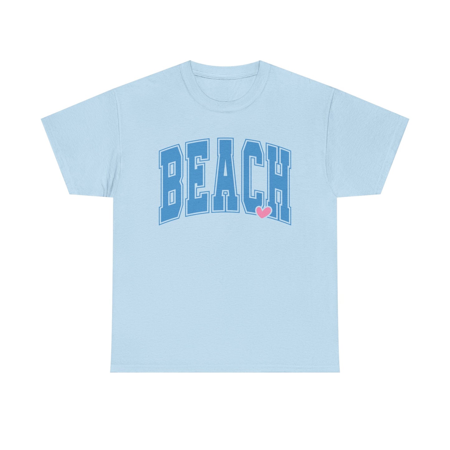Beach Collegiate Style - Cotton Tee