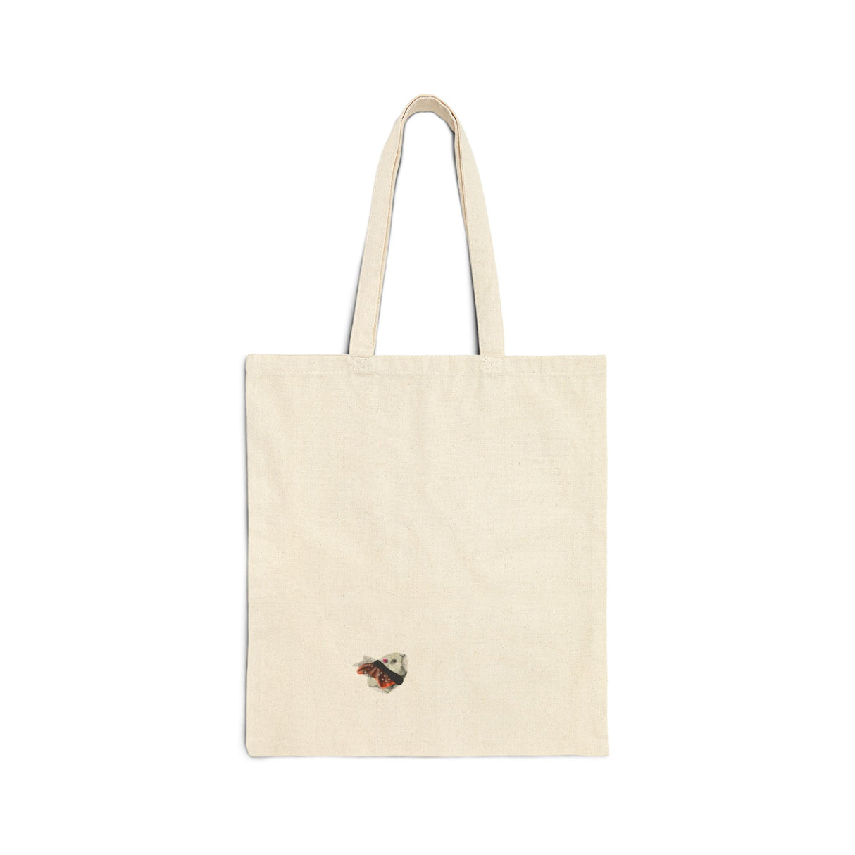 Halloween Ballet Tote — "Tricks for Treats" Flounder & Mouse Toy Cotton Canvas Tote
