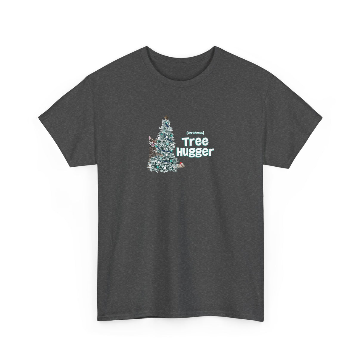 Christmas Tree Hugger Tee