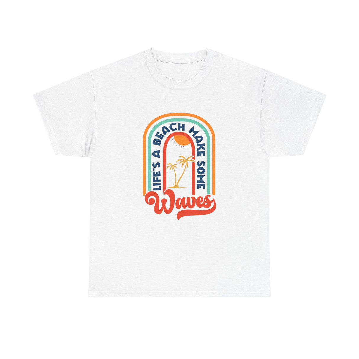 Life's a Beach Unisex Cotton Tee