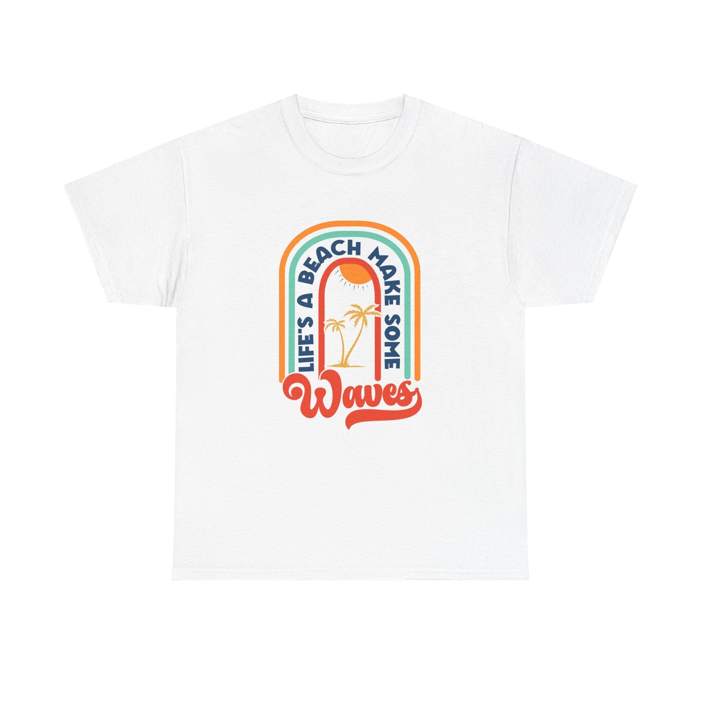 Life's a Beach Unisex Cotton Tee