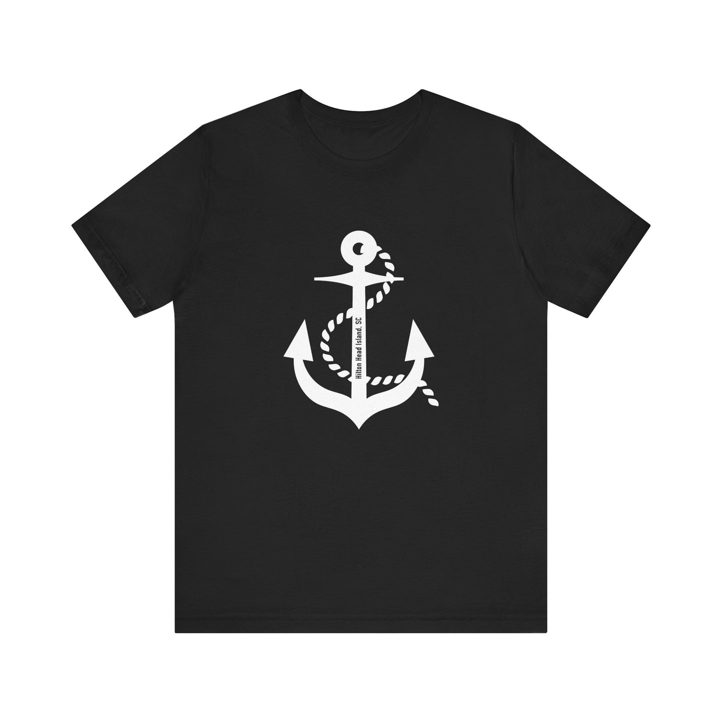 Nautical Anchor Unisex Tee - Hilton Head Island, SC