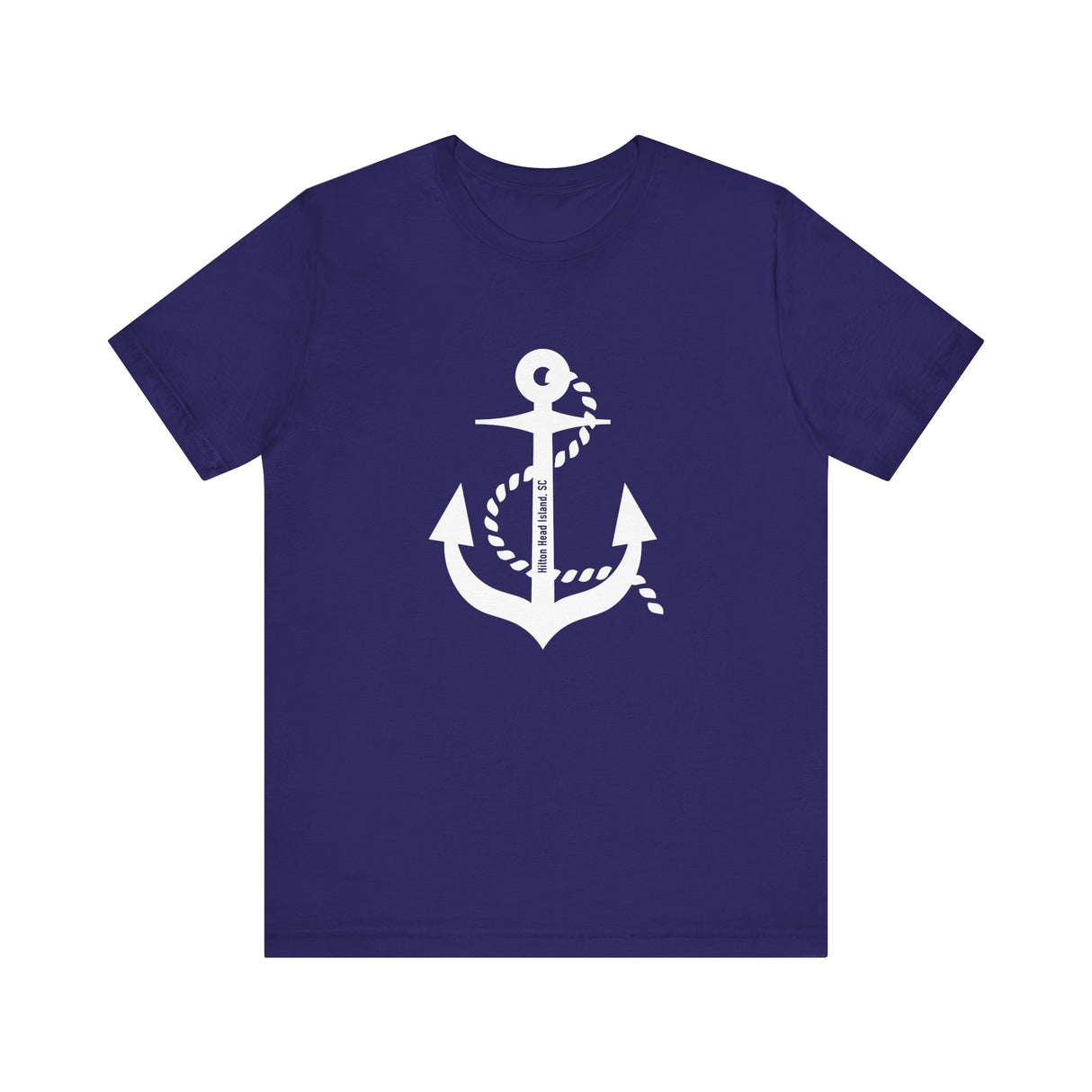Nautical Anchor Unisex Tee - Hilton Head Island, SC