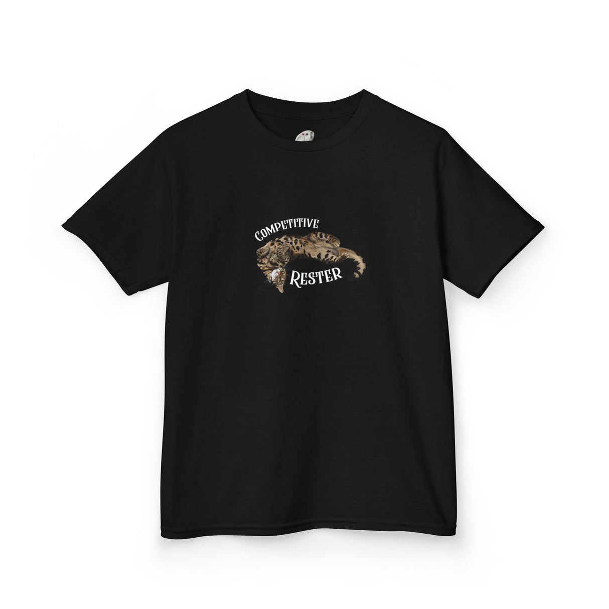Kids 'Competitive Rester' T-Shirt — Flounder Funny Resting Pose Tee