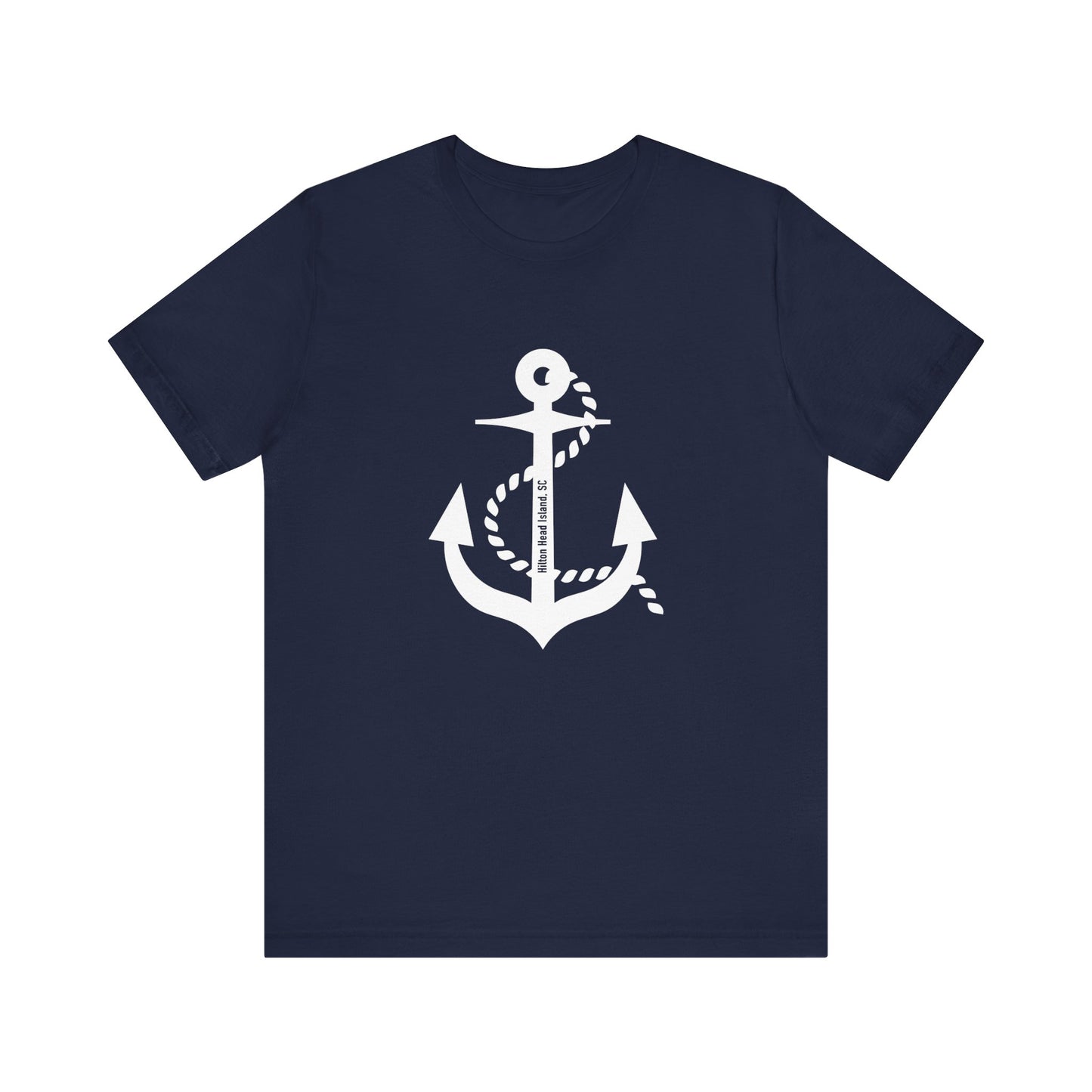 Nautical Anchor Unisex Tee - Hilton Head Island, SC