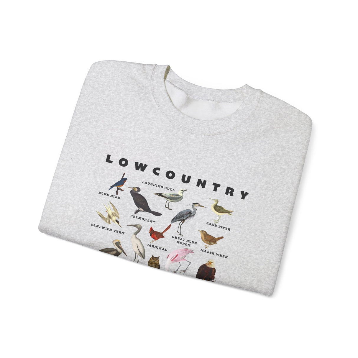 Bird Lover Sweatshirt - Lowcountry Bird Nerd Unisex Crewneck