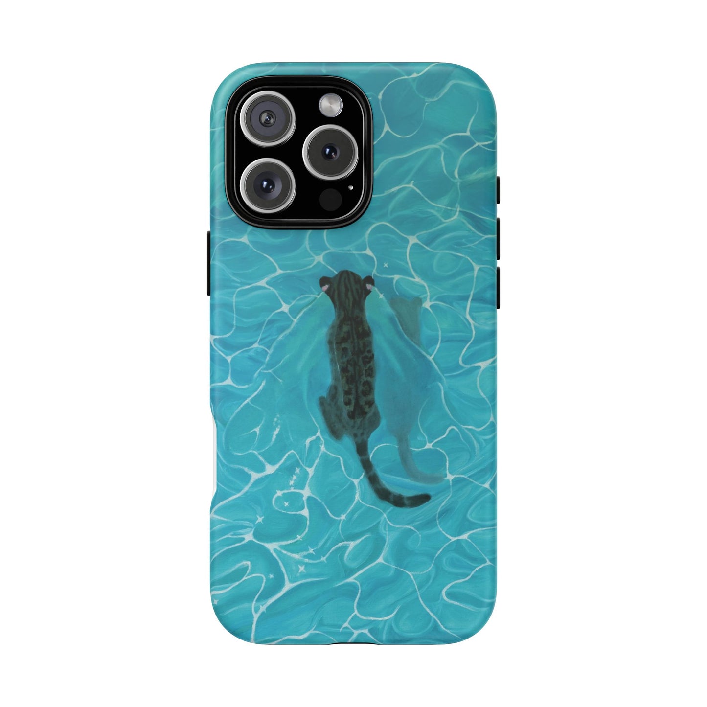 Phone Cases Purrmaid Painting featuring Flounder