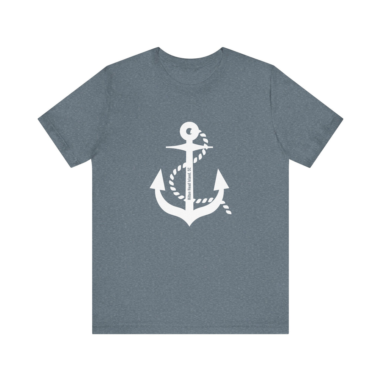 Nautical Anchor Unisex Tee - Hilton Head Island, SC