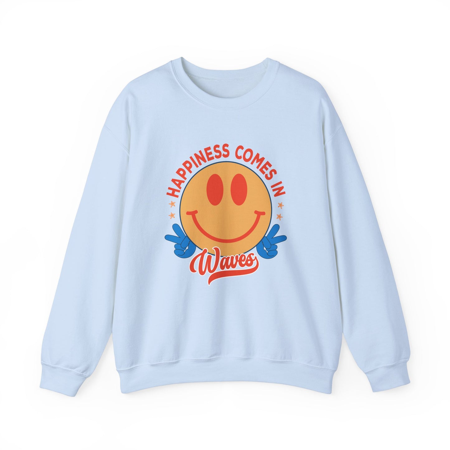 Happiness Comes in Waves Sweatshirt