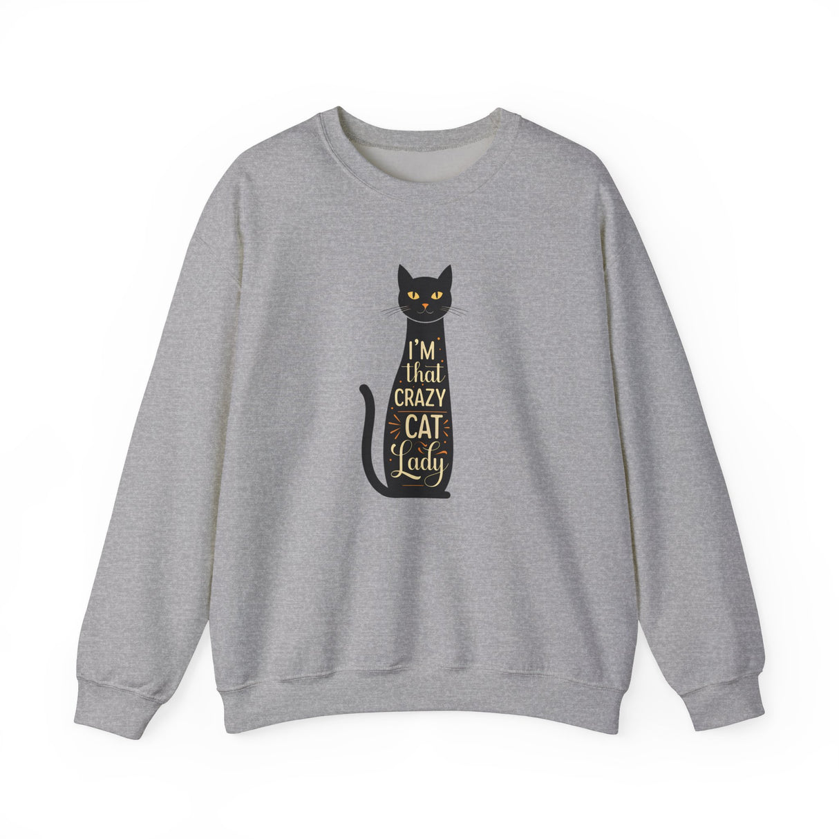 Funny Cat Lady Sweatshirt - Adult