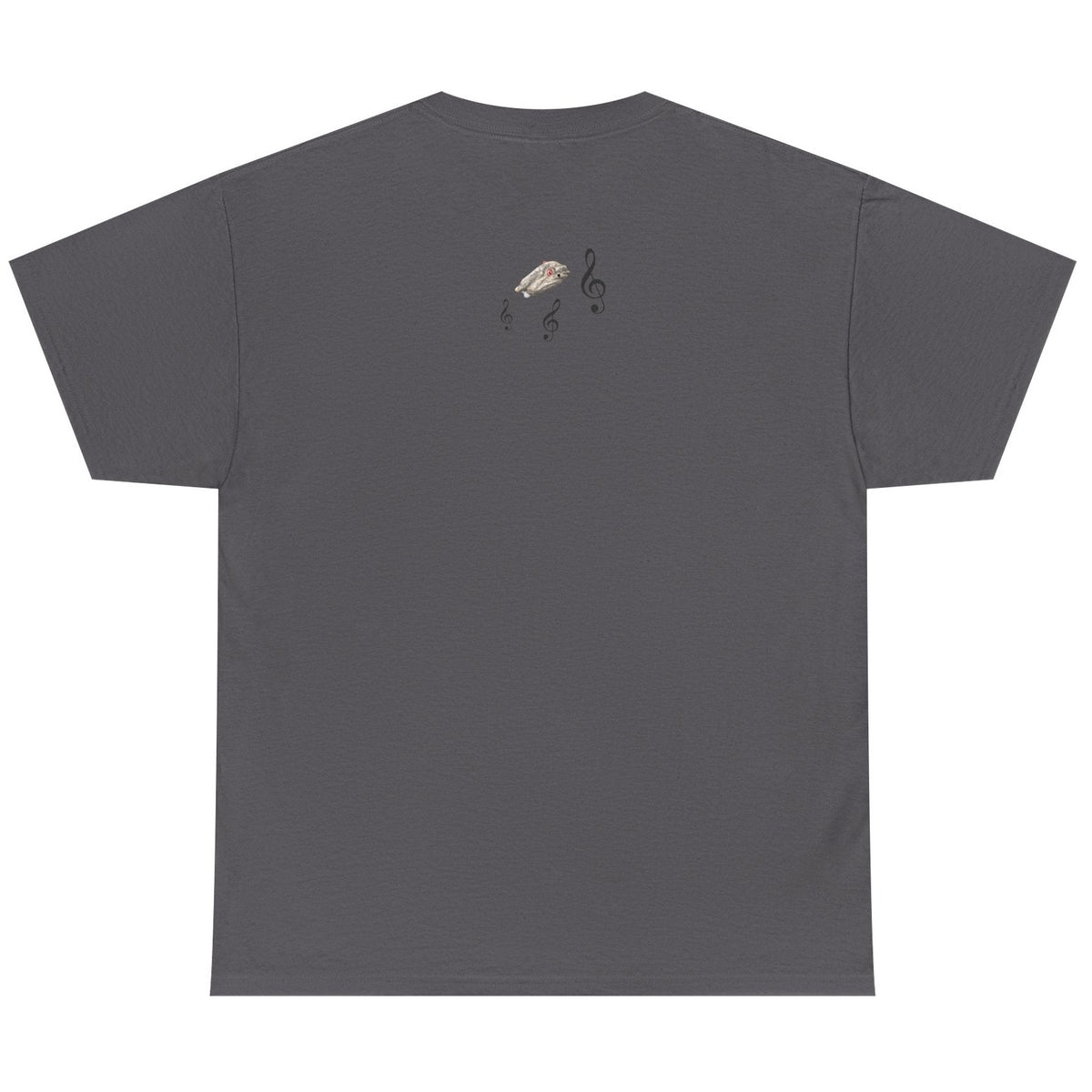 T-Shirt Treble Maker featuring Flounder the Purrmaid Playing Piano Design, additional product photo 6