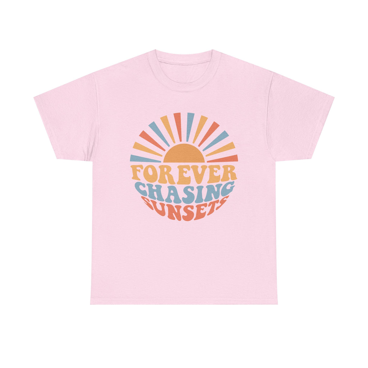 Forever Chasing Sunsets Cotton Tee