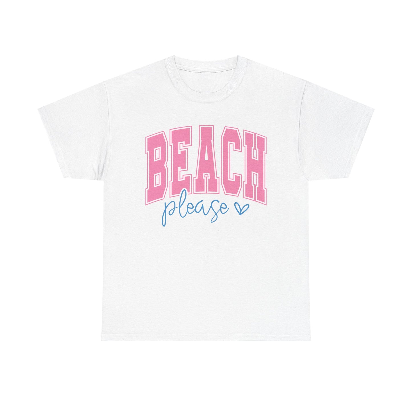 Beach Please Cotton Tee