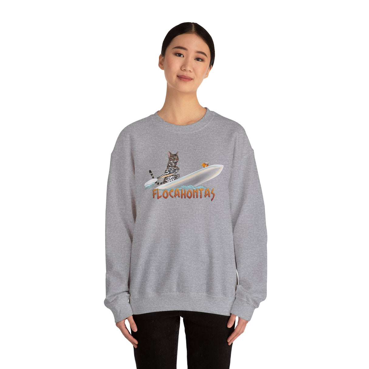 Sweatshirt Flocahontas Design