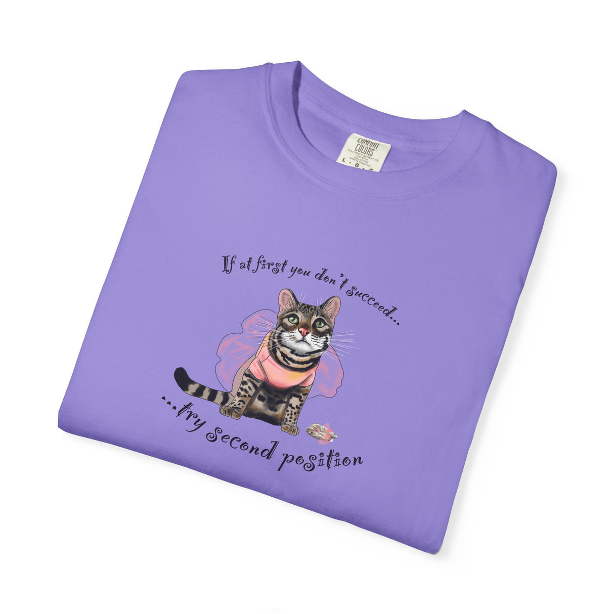 T-Shirt Flounder and Mouse Toy Ballet Tutus Second Position Design by Nina