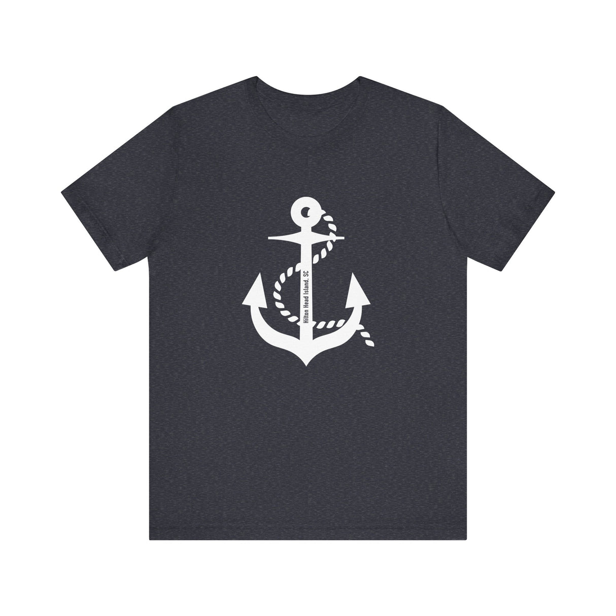 Nautical Anchor Unisex Tee - Hilton Head Island, SC