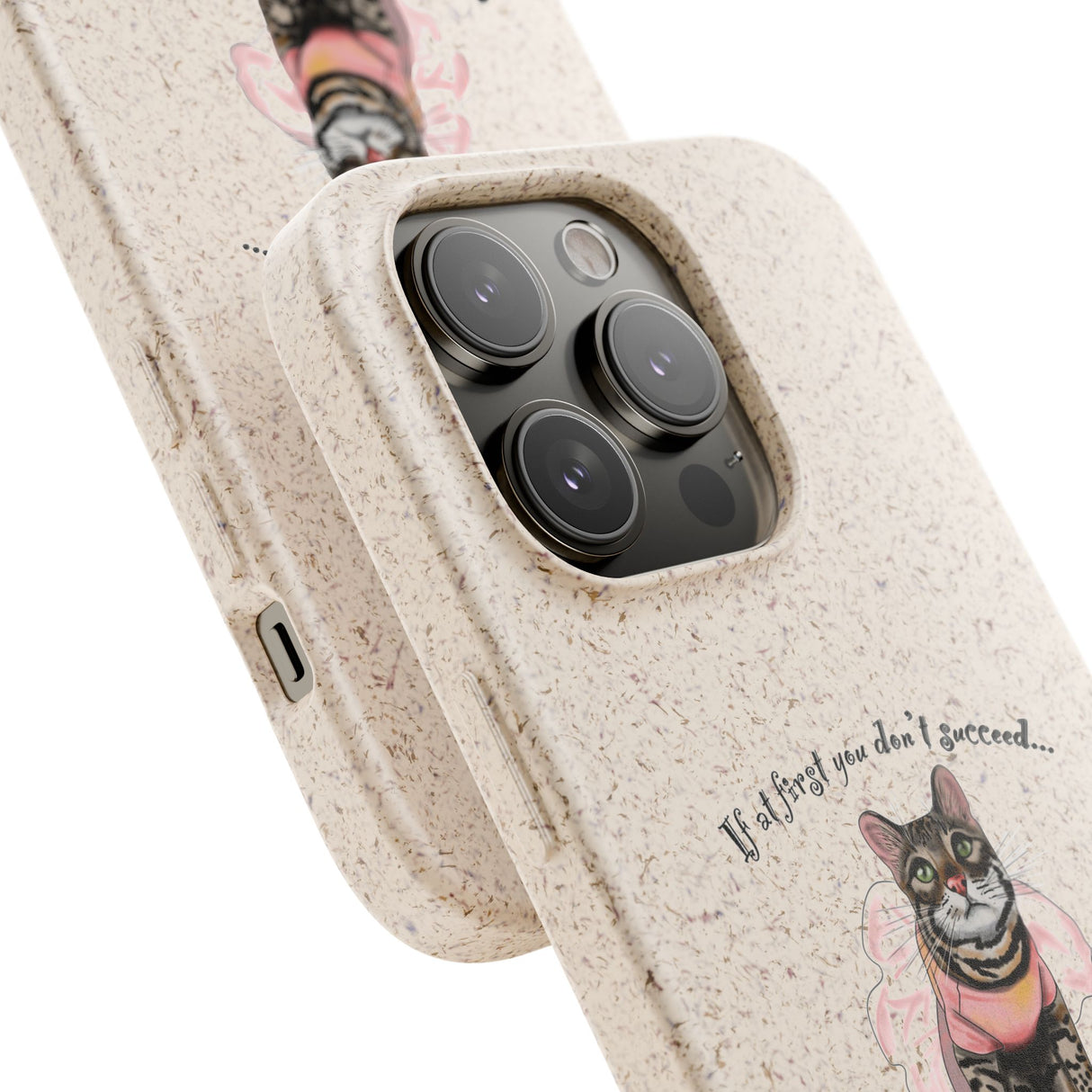 Phone Case - Flounder and Mouse Toy in Ballet Tutus Design by Nina
