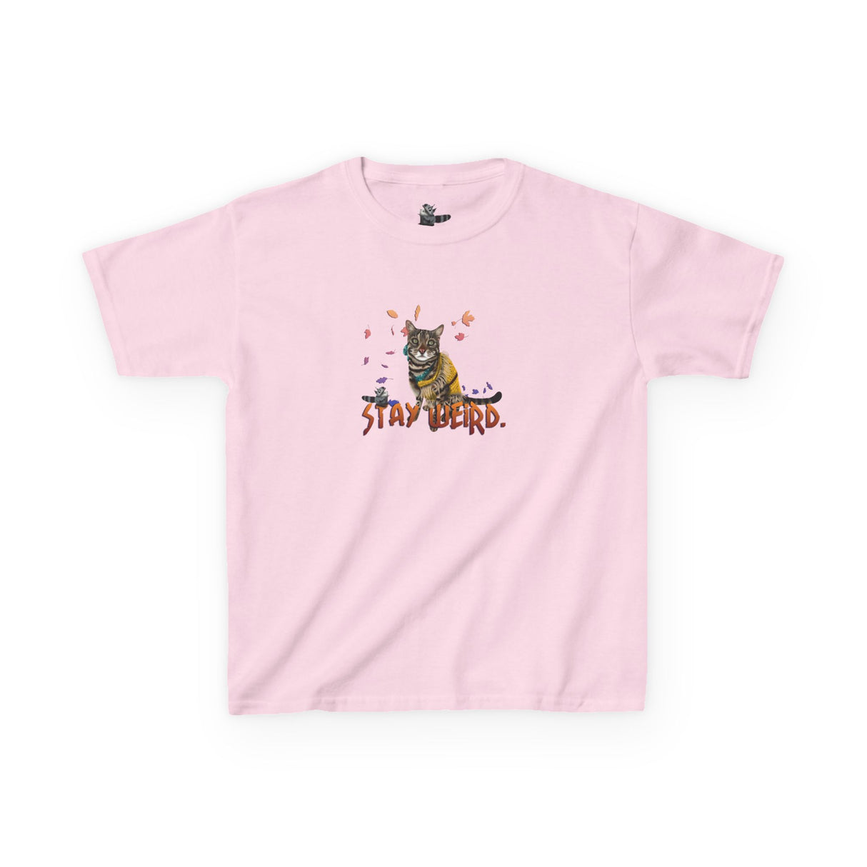 Stay Weird Flocahontas Kids T-Shirt — Hand-Drawn Character Tee