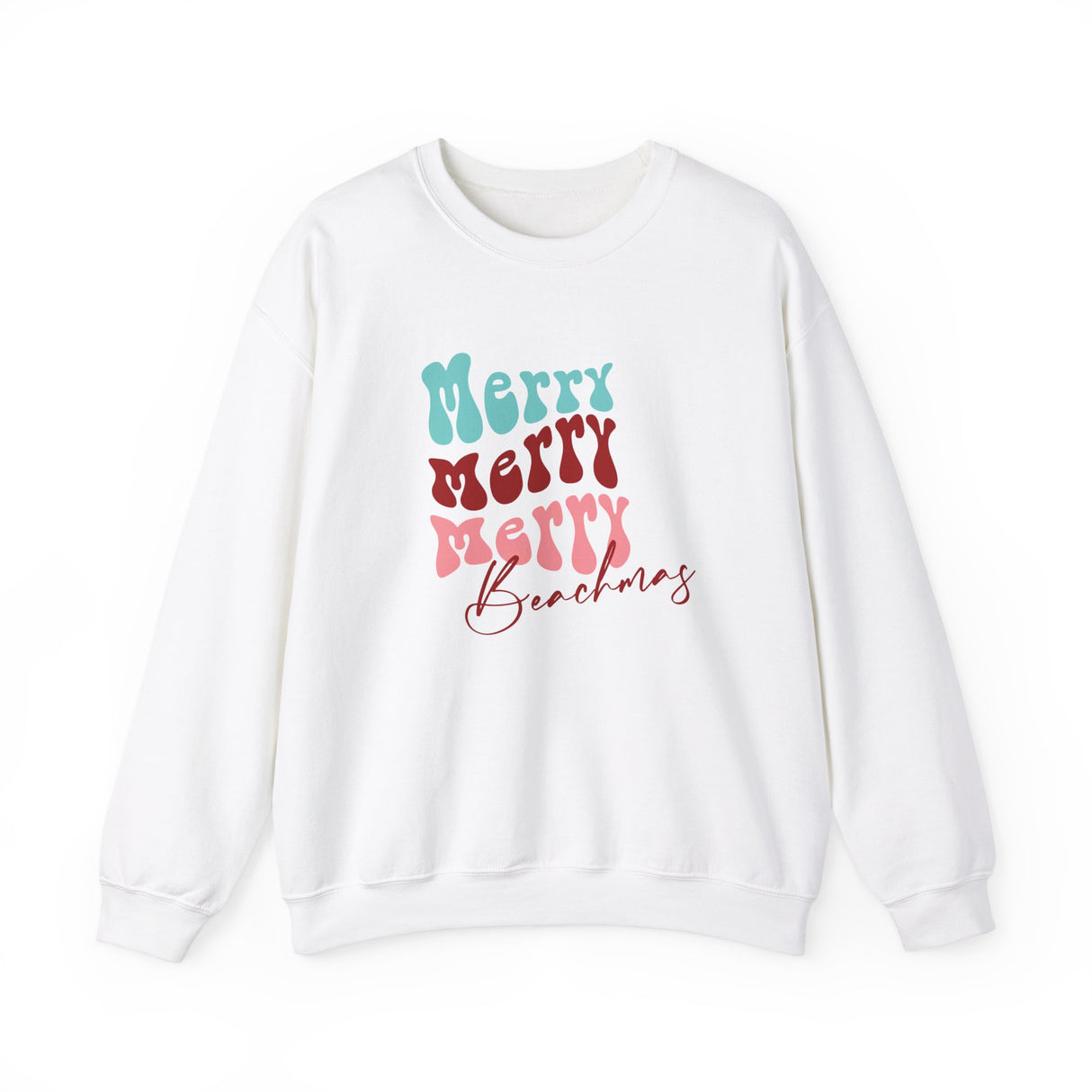 Merry Beachmas Crewneck Sweatshirt