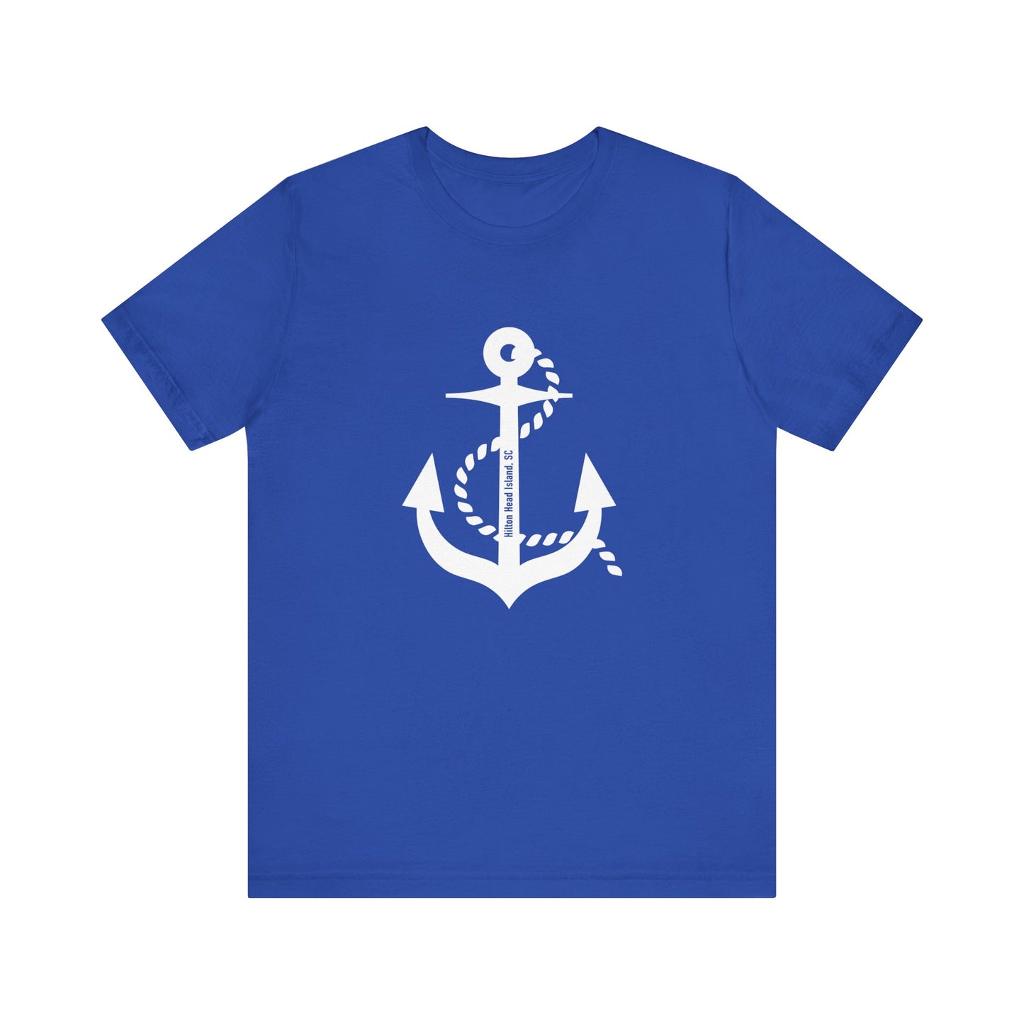 Nautical Anchor Unisex Tee - Hilton Head Island, SC