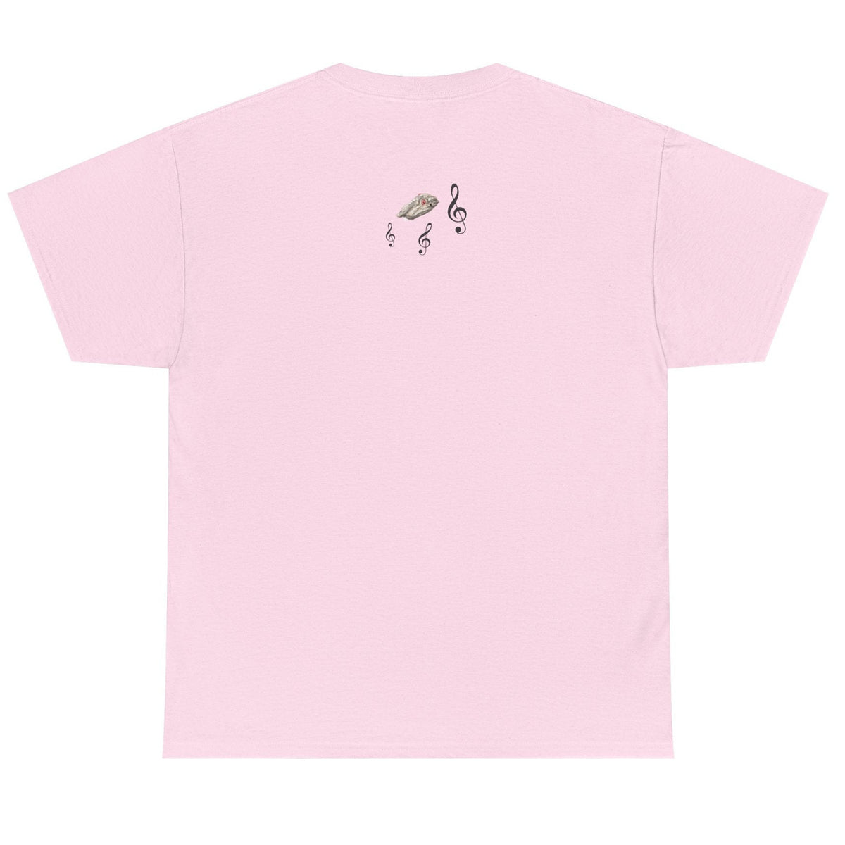 T-Shirt Treble Maker featuring Flounder the Purrmaid Playing Piano Design, additional product photo 7